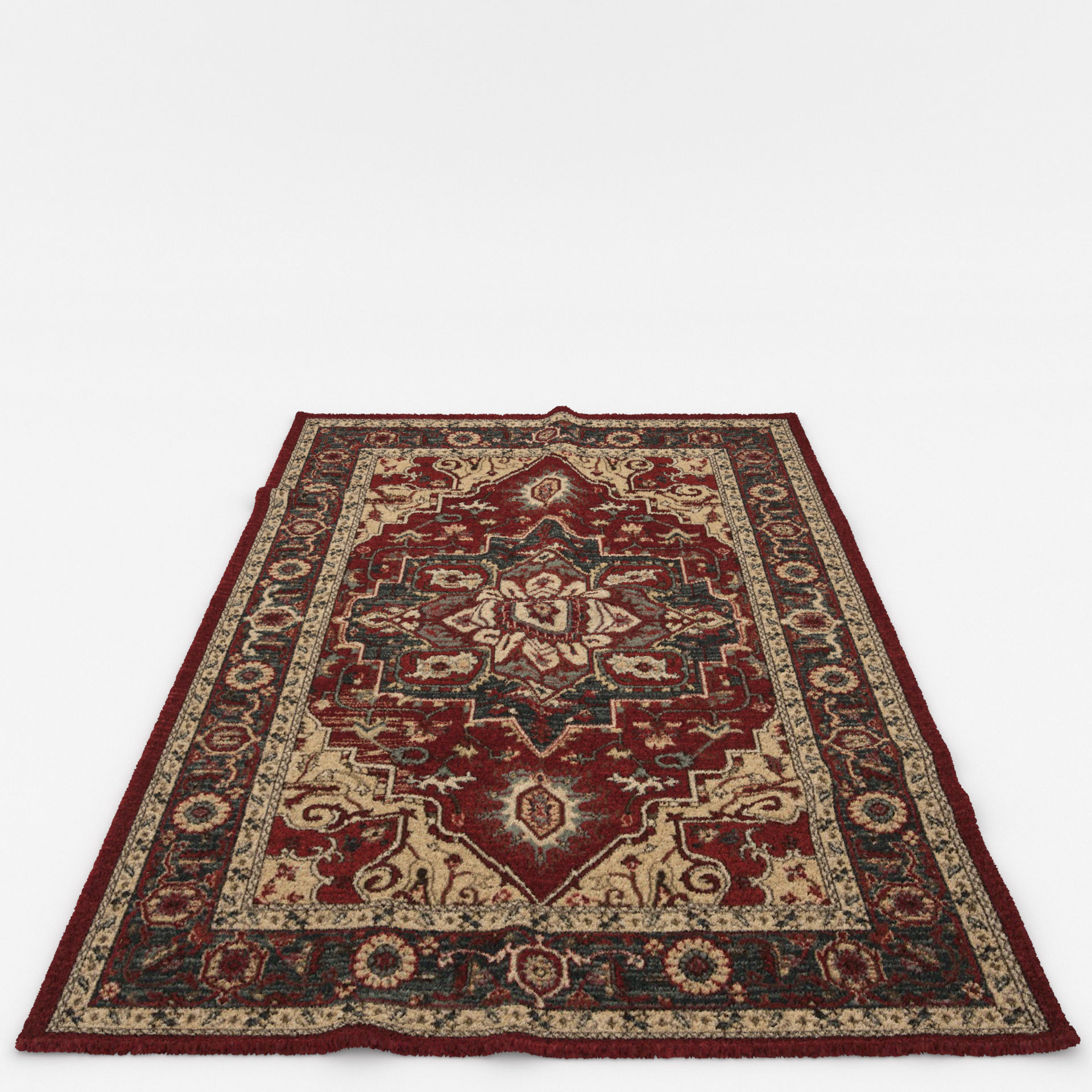 Rugs No 437 Low-poly 3D model_9