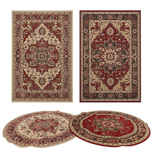 Rugs No 437 Low-poly 3D model