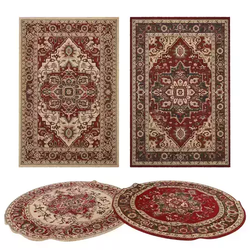 Rugs No 437 Low-poly 3D model