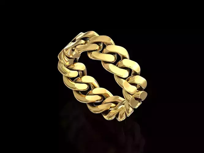 Cuban Chain Ring