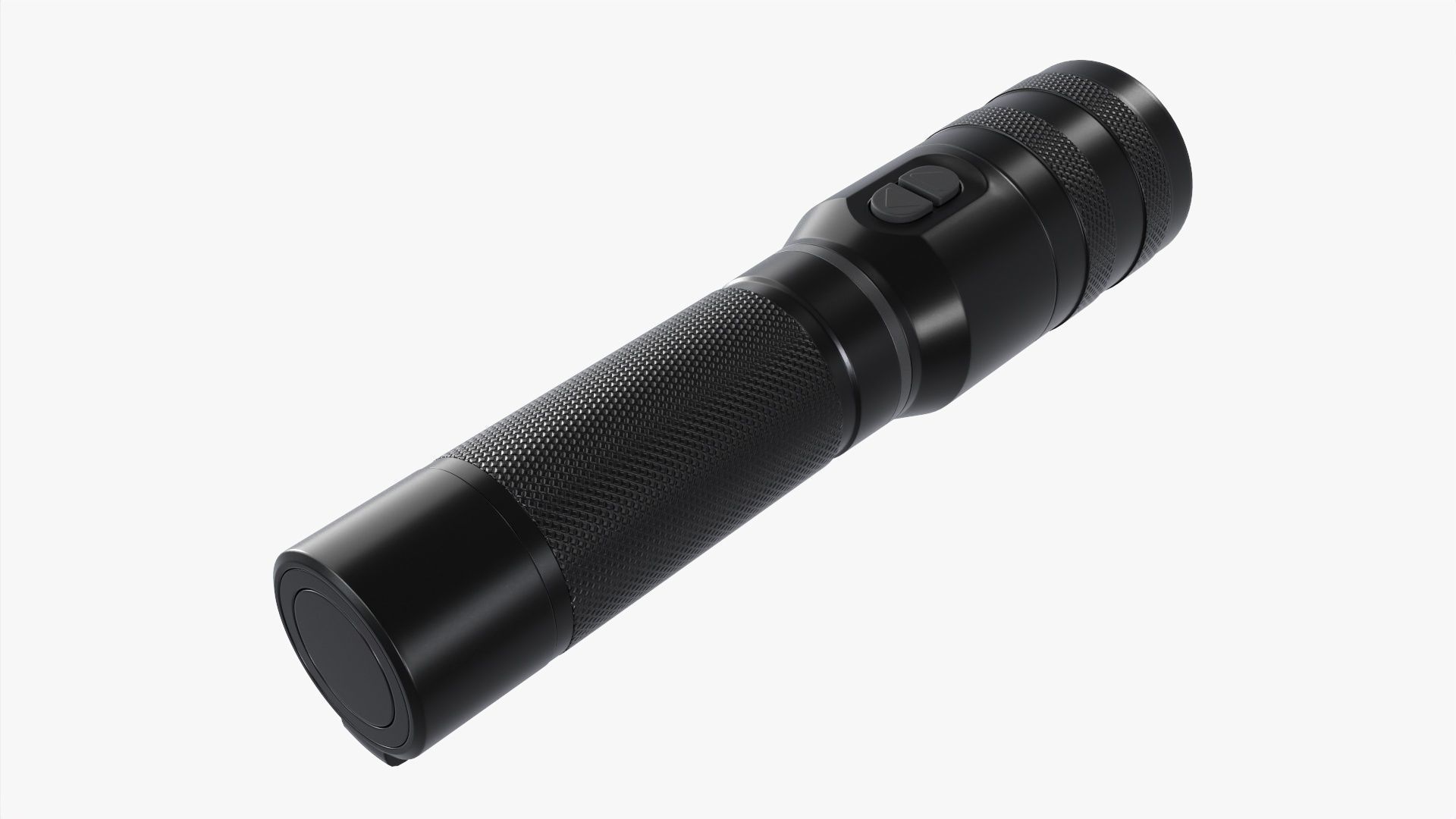 LED flashlight rechargeable 01 3D model_2