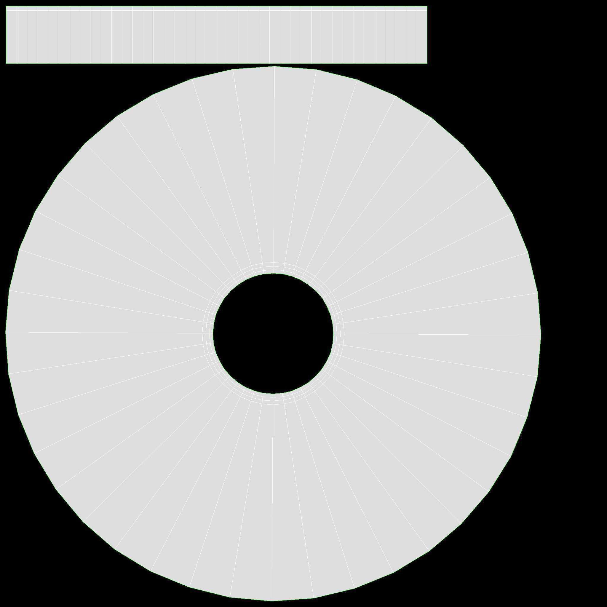 LED flashlight rechargeable 01 3D model_20