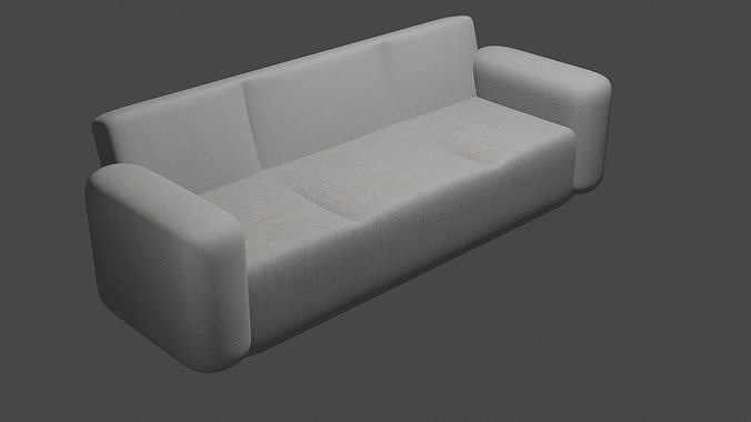 Sofa 3d Model 3D model