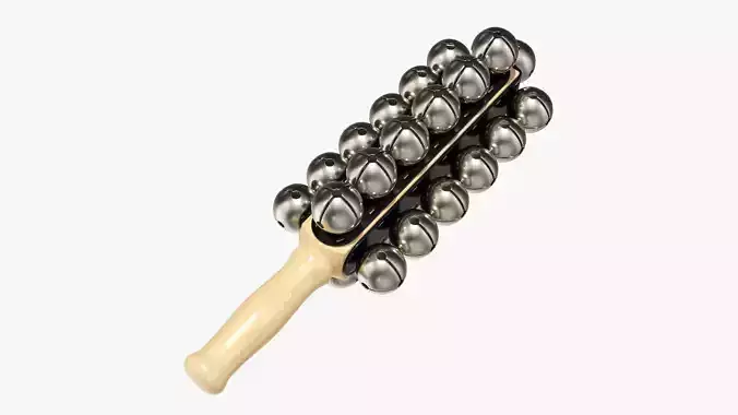 Sleigh percussion bells 3D model