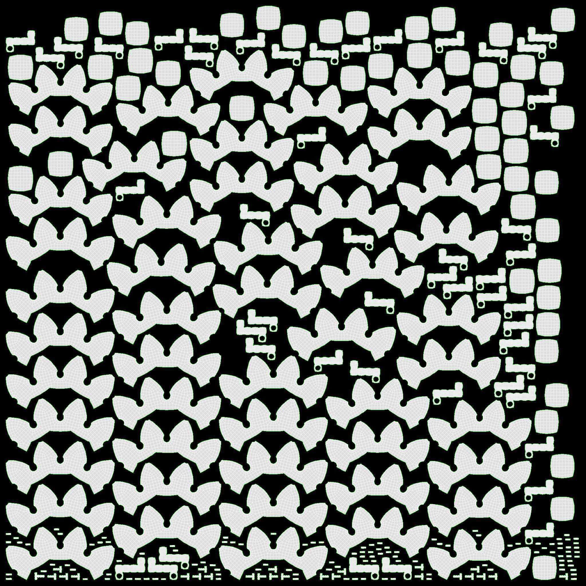 Sleigh percussion bells 3D model_9