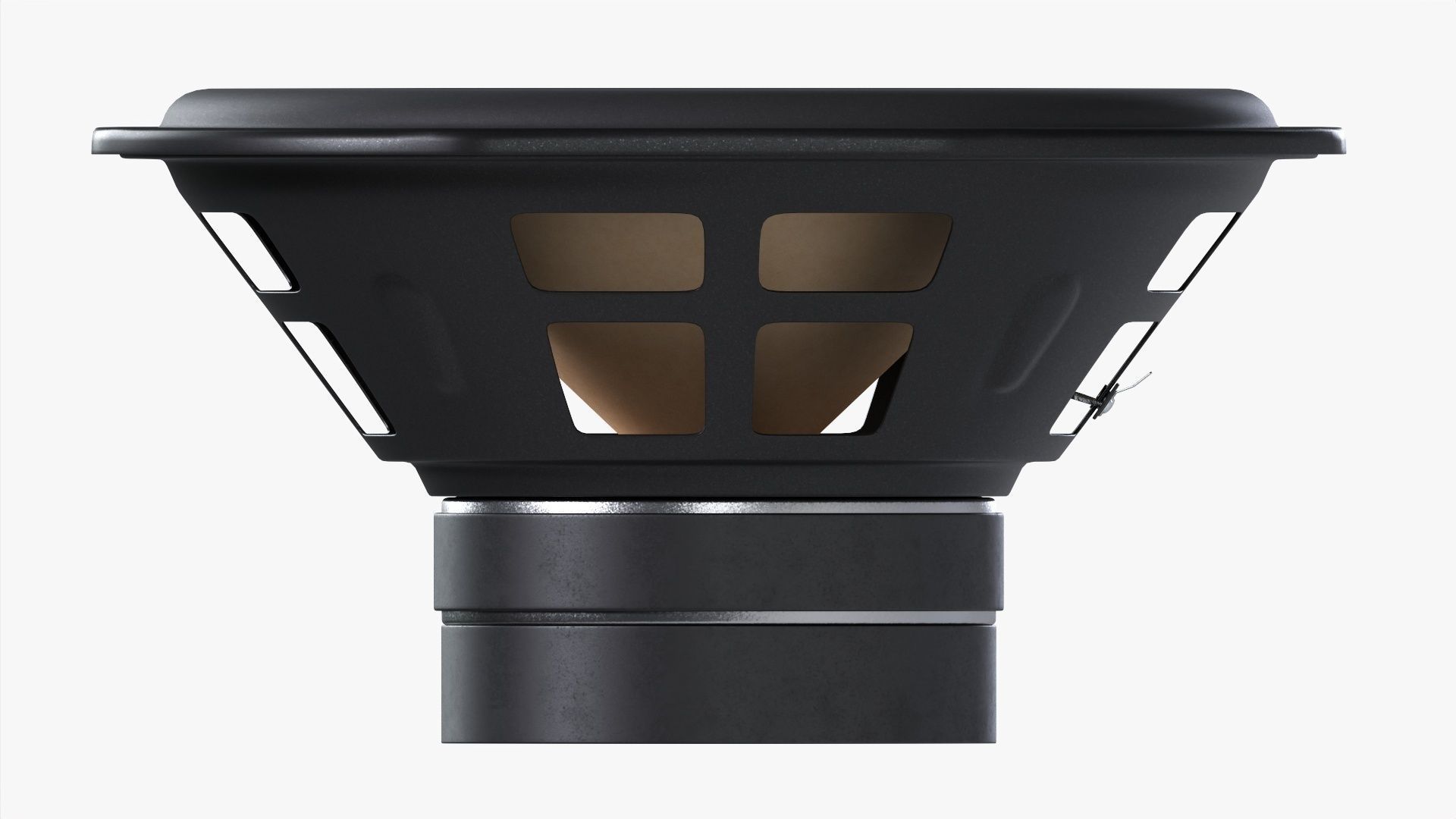 Studio monitor woofer 8-inch 3D model_4