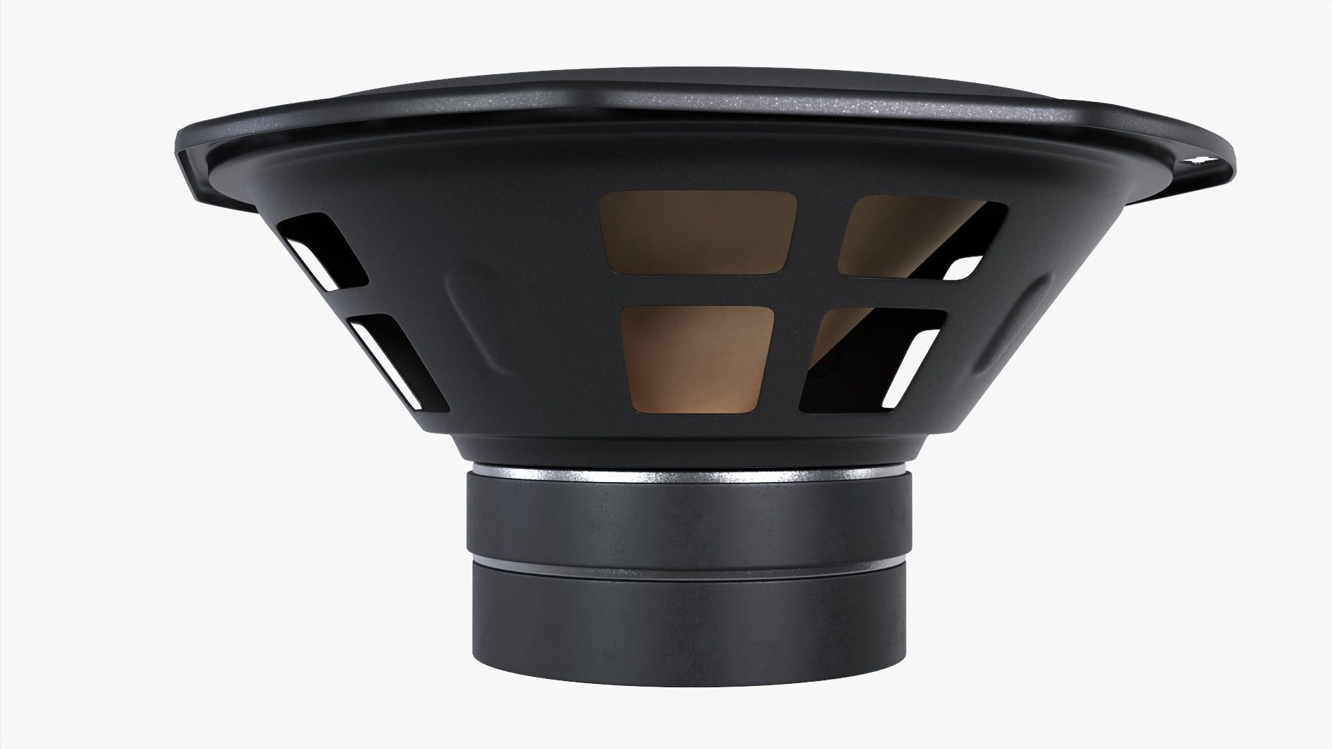 Studio monitor woofer 8-inch 3D model_1