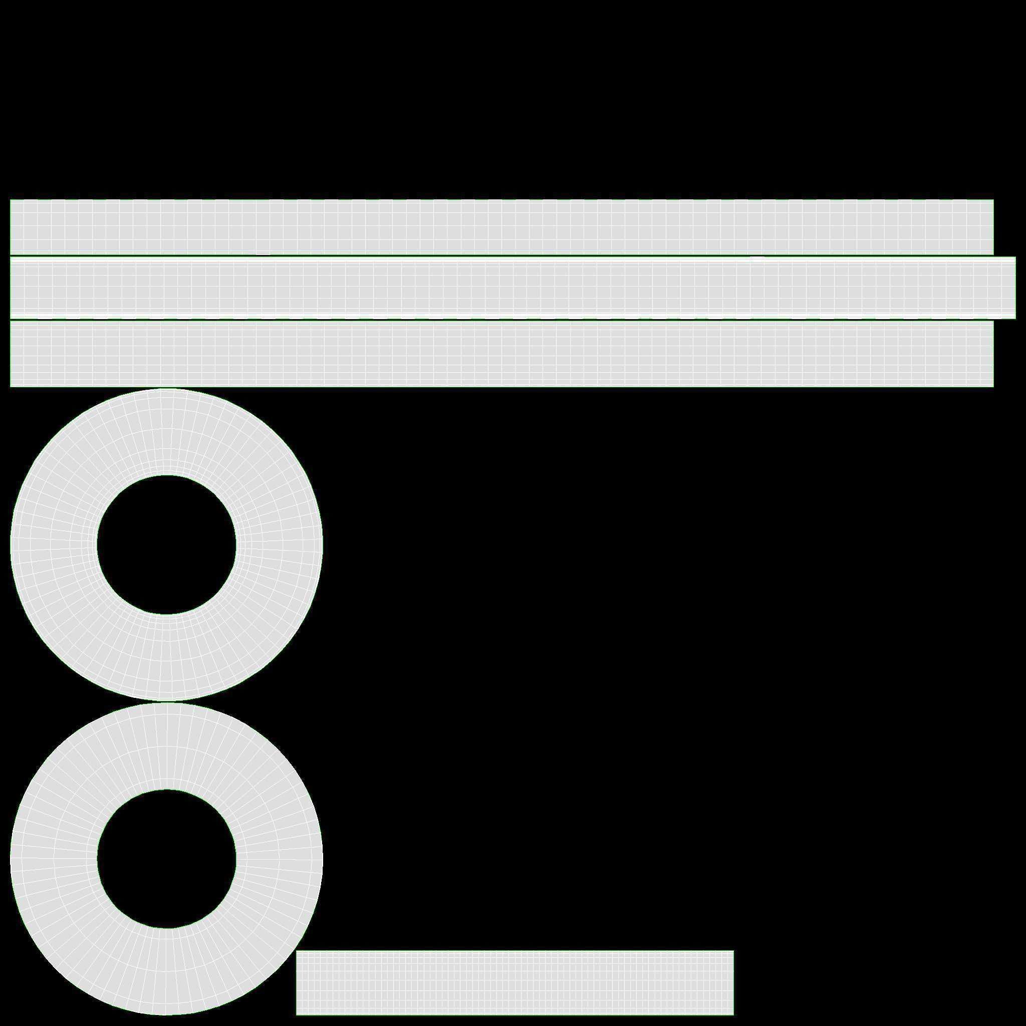 Studio monitor woofer 8-inch 3D model_11