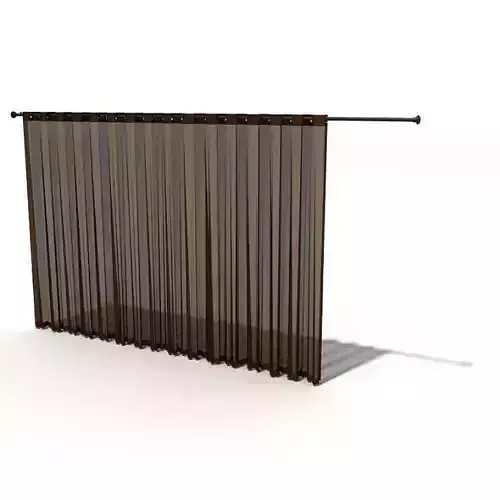 Brown Sheer Curtains