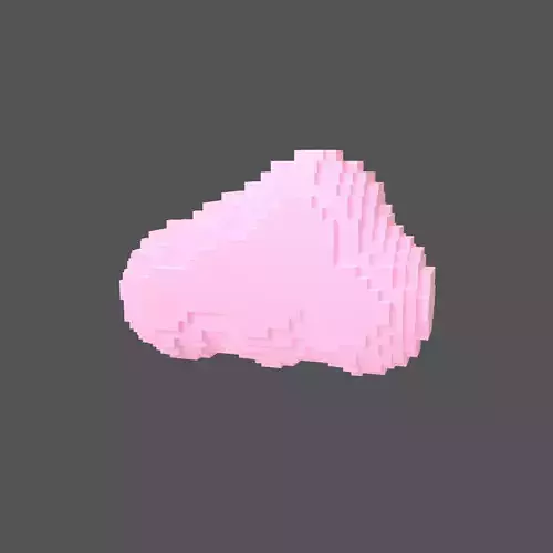 Voxel Style Cloud v2 005
