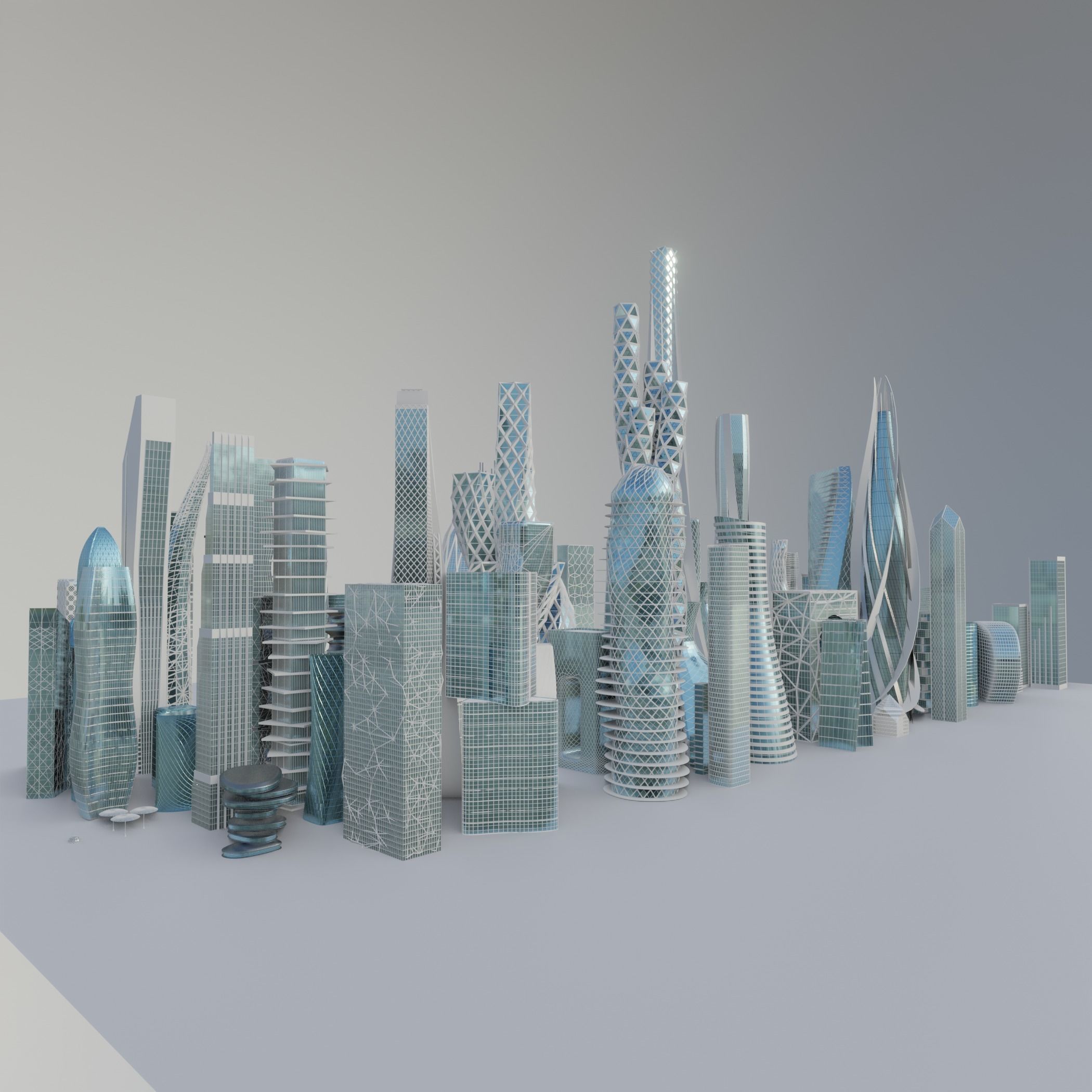 Future City 3D model_4