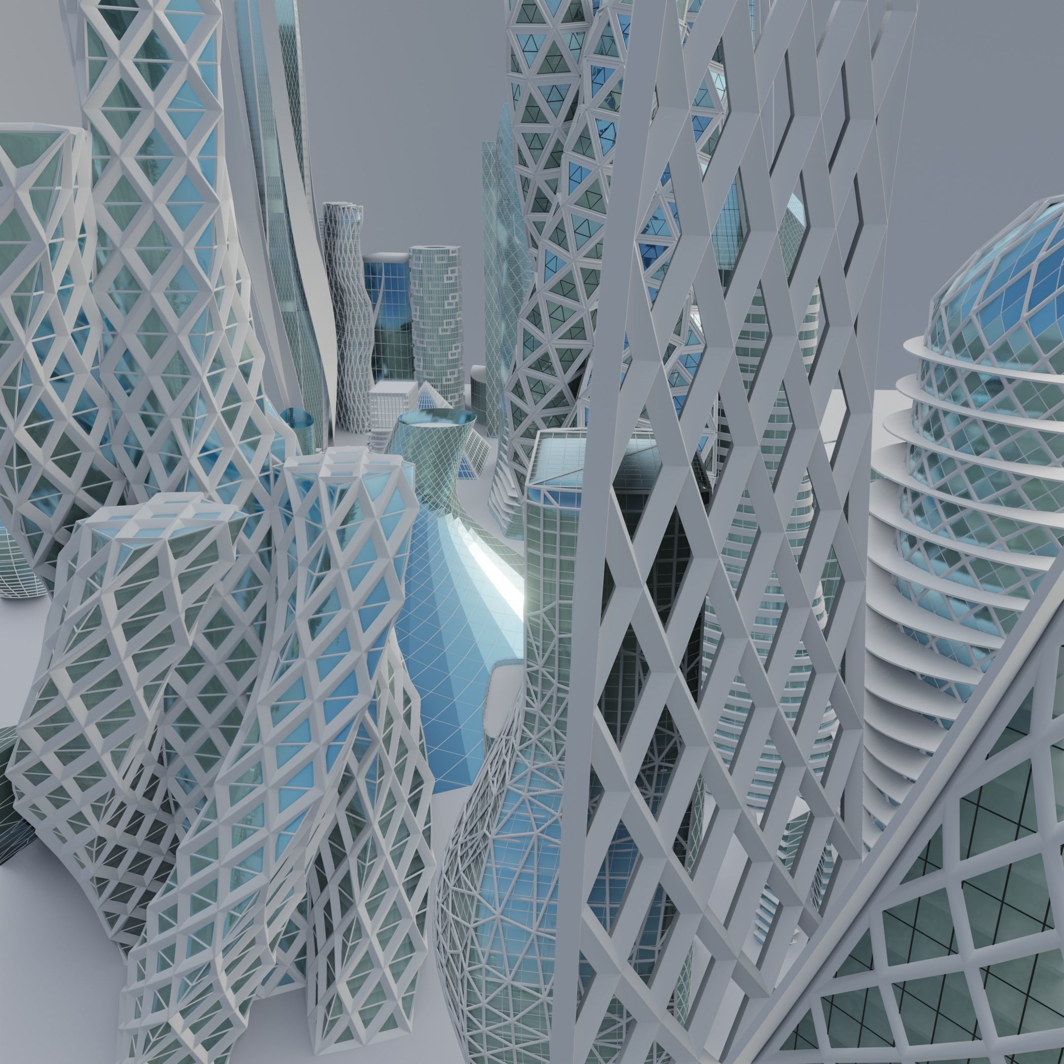 Future City 3D model_2