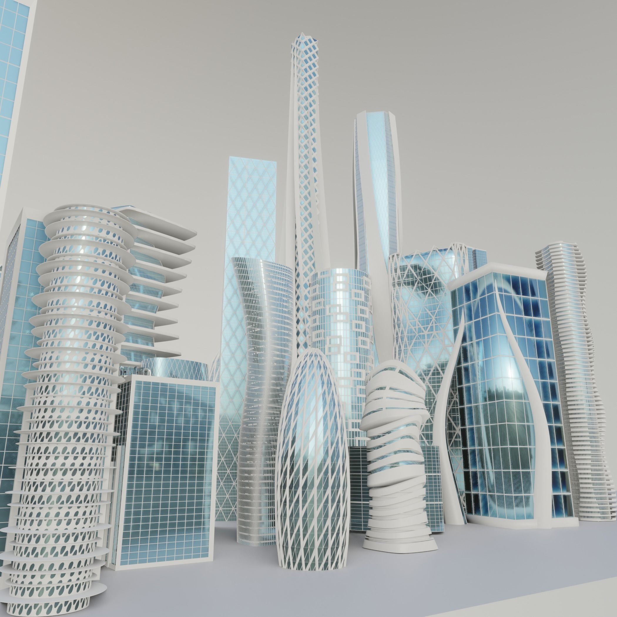 Future City 3D model_3