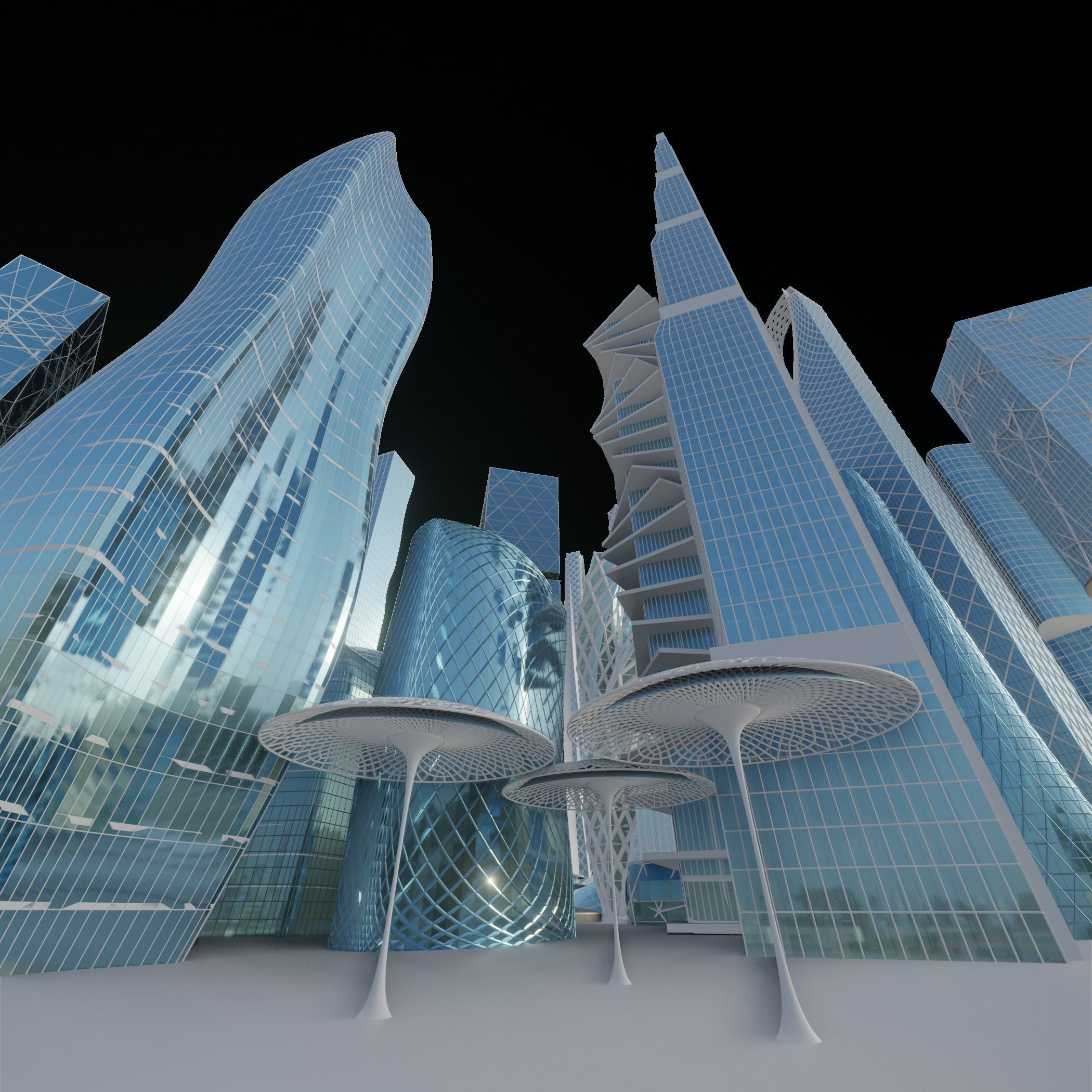 Future City 3D model_5