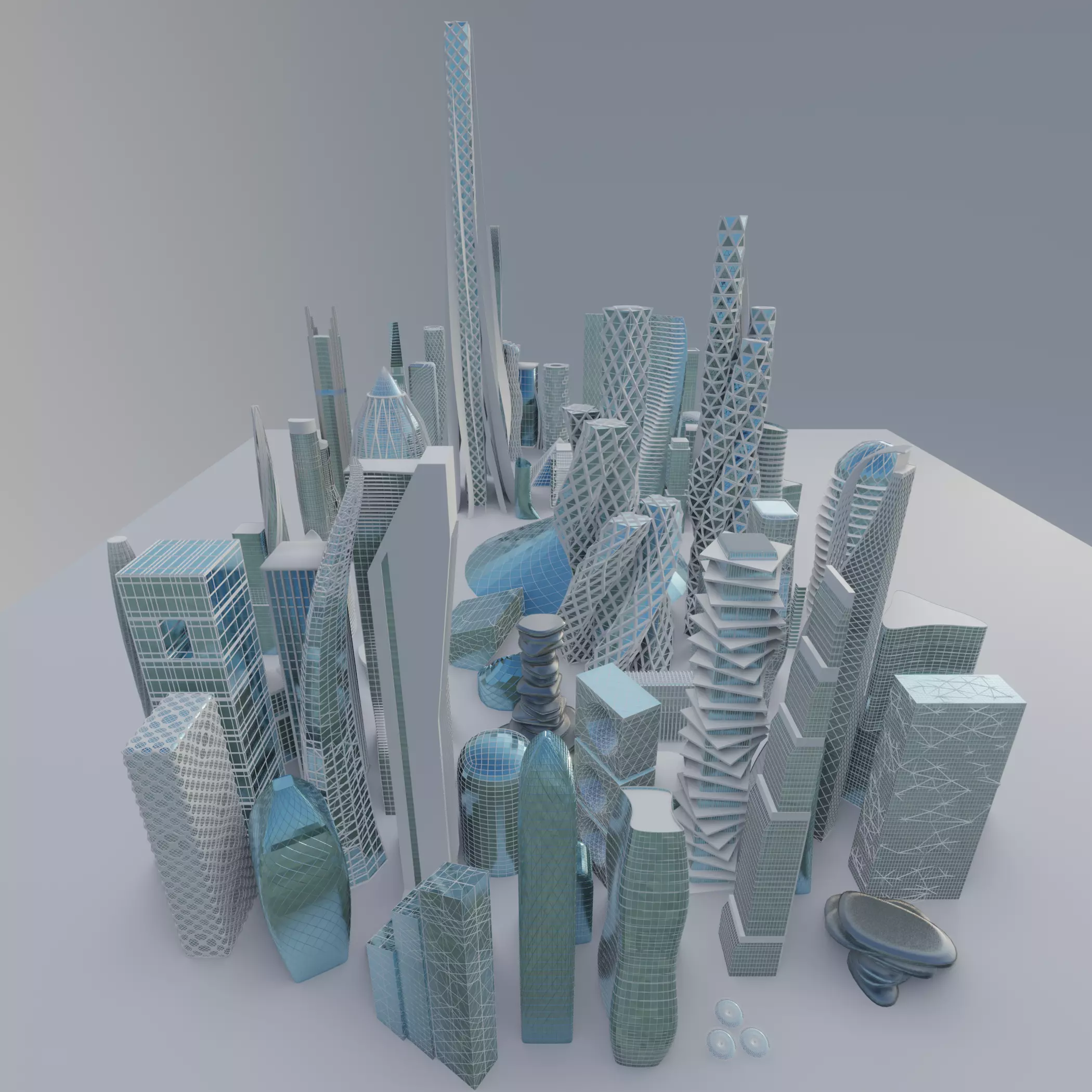 Future City 3D model_0