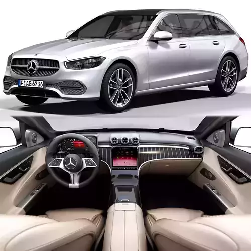 benz C Class estate 2021