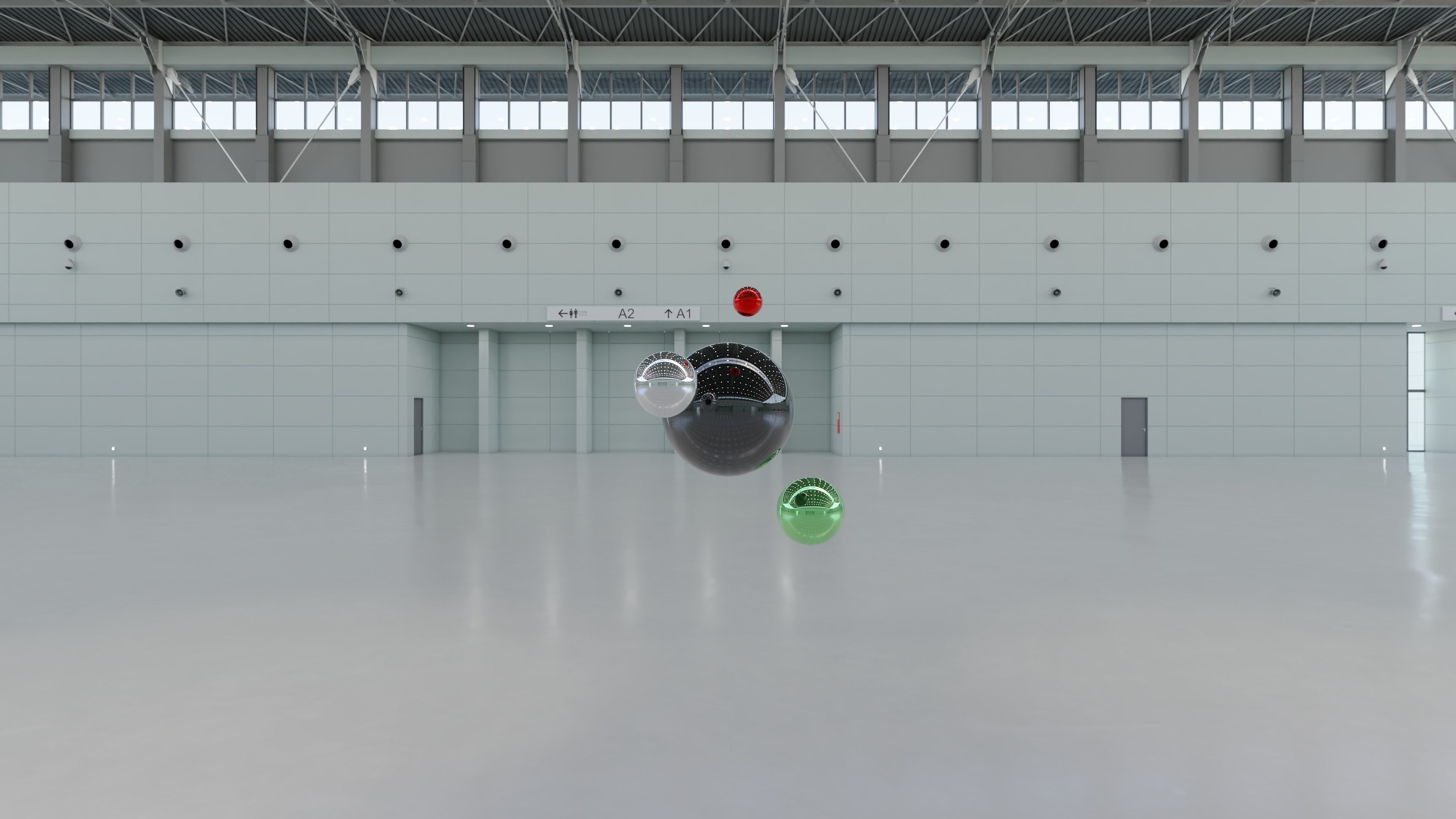 HDRI - Exhibition Hall Interior 1 - 16384x8192 Texture_6