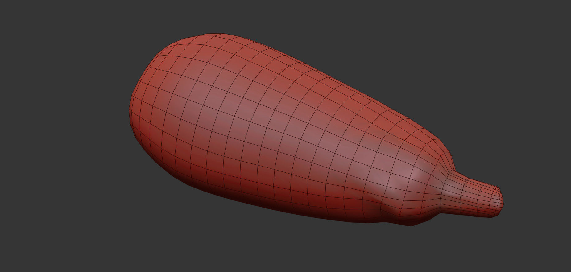 Eggplant 3D model_8