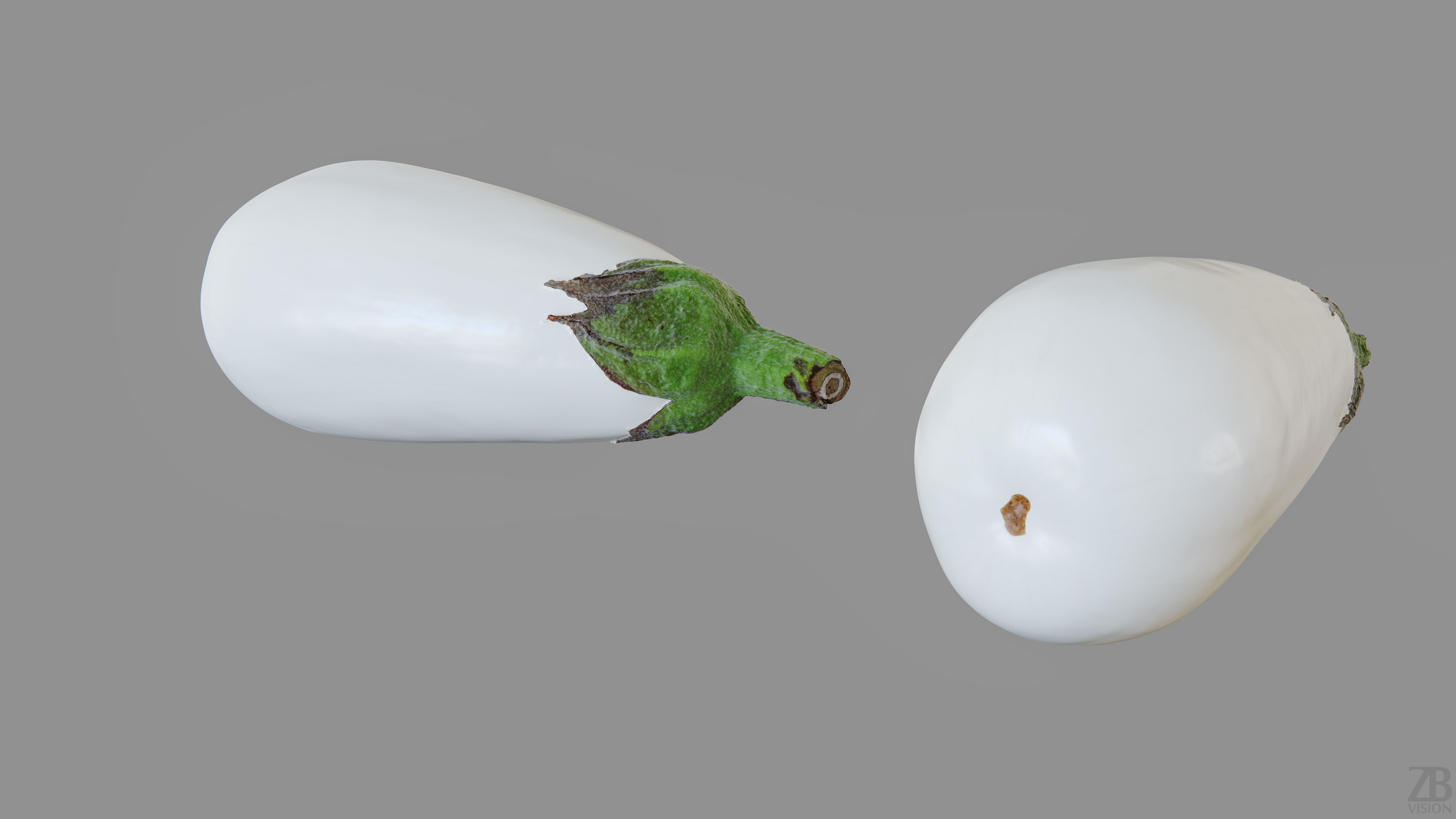 Eggplant 3D model_10