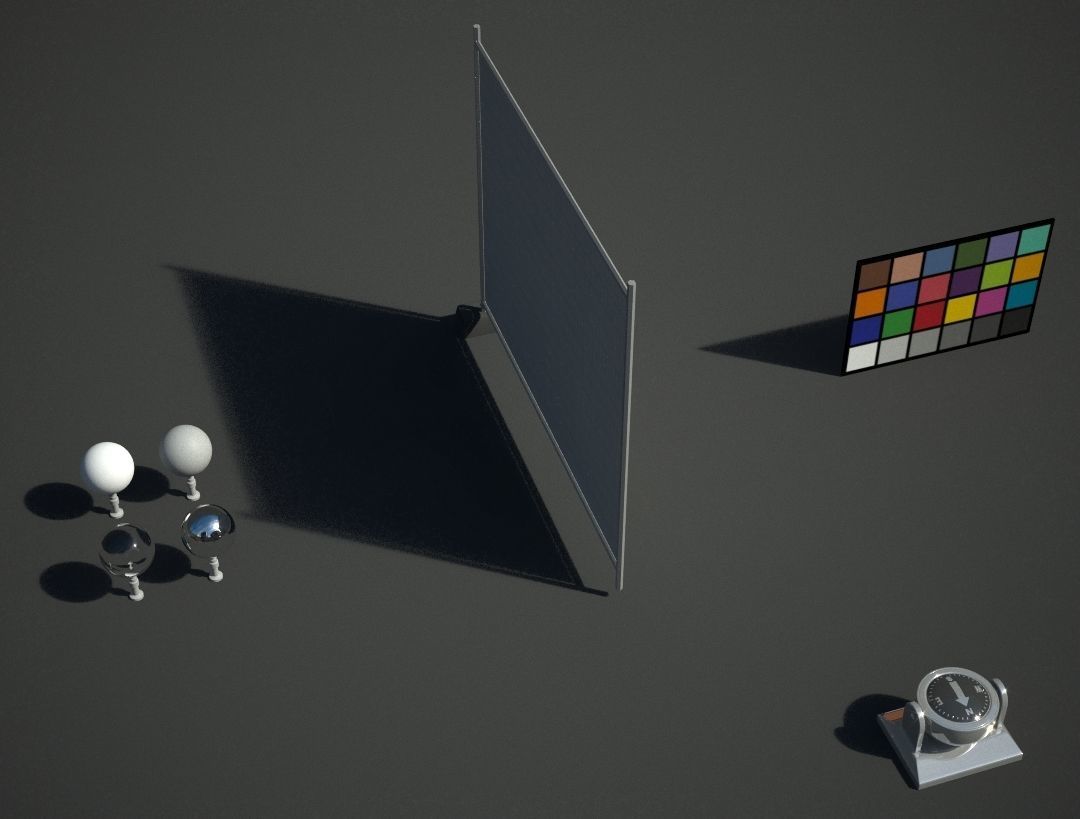 Mesh Heras Fence Low-poly 3D model_3