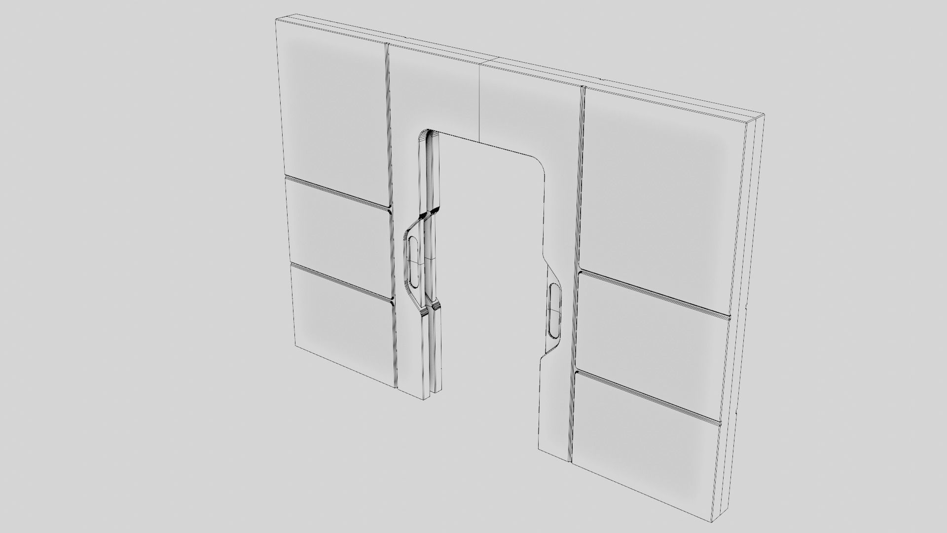 Sci Fi Quarters Kit 1 3D model_23