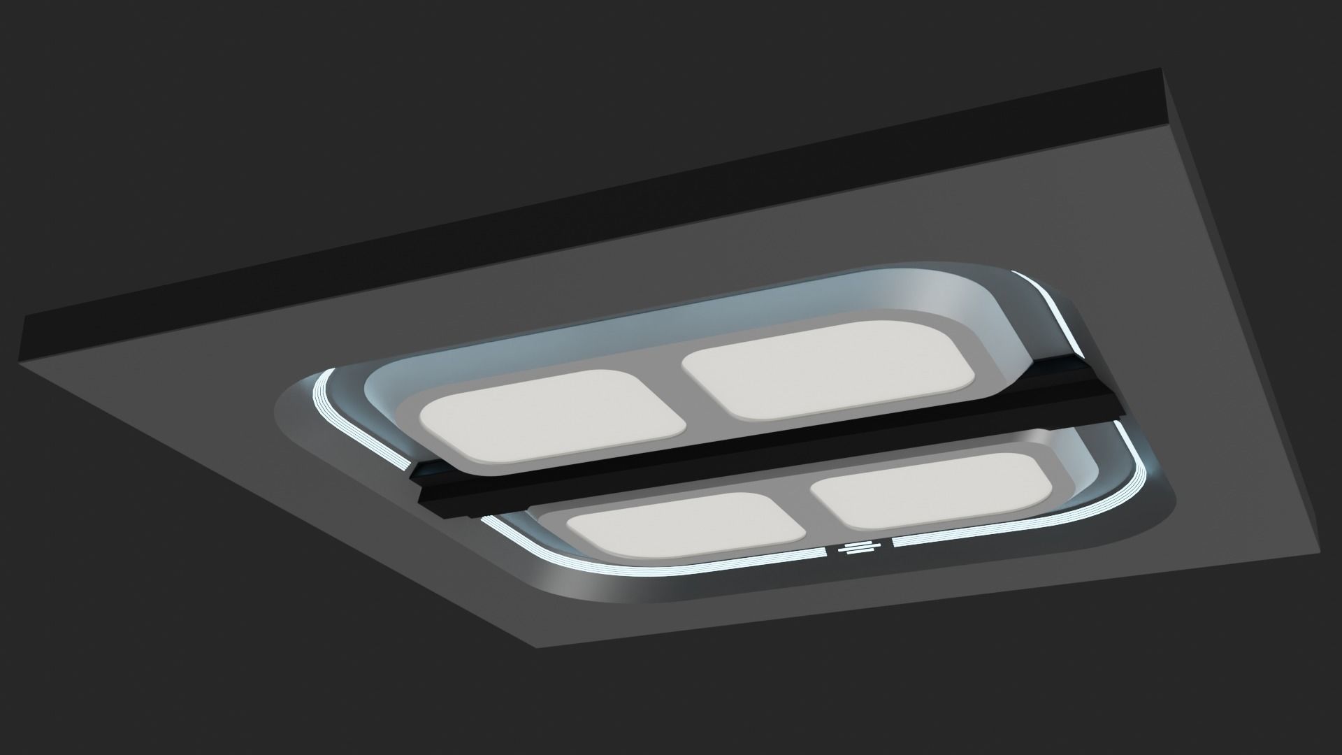 Sci Fi Quarters Kit 1 3D model_6