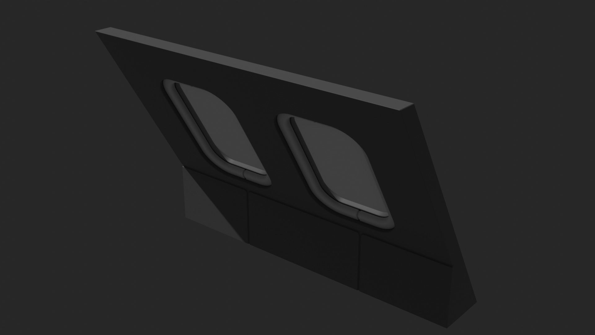 Sci Fi Quarters Kit 1 3D model_36