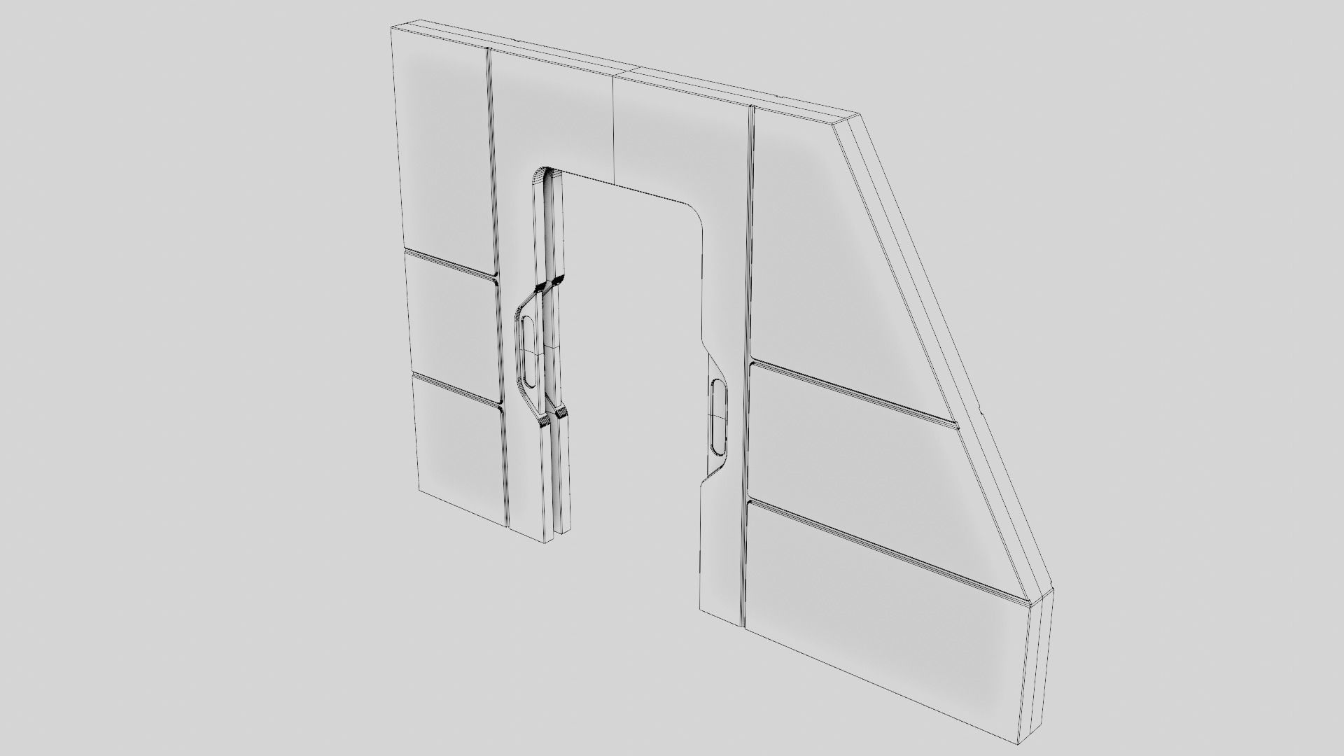 Sci Fi Quarters Kit 1 3D model_39