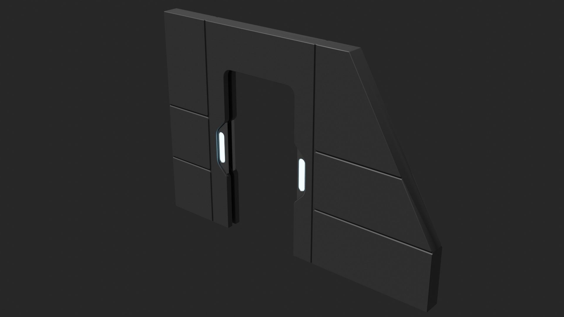 Sci Fi Quarters Kit 1 3D model_38