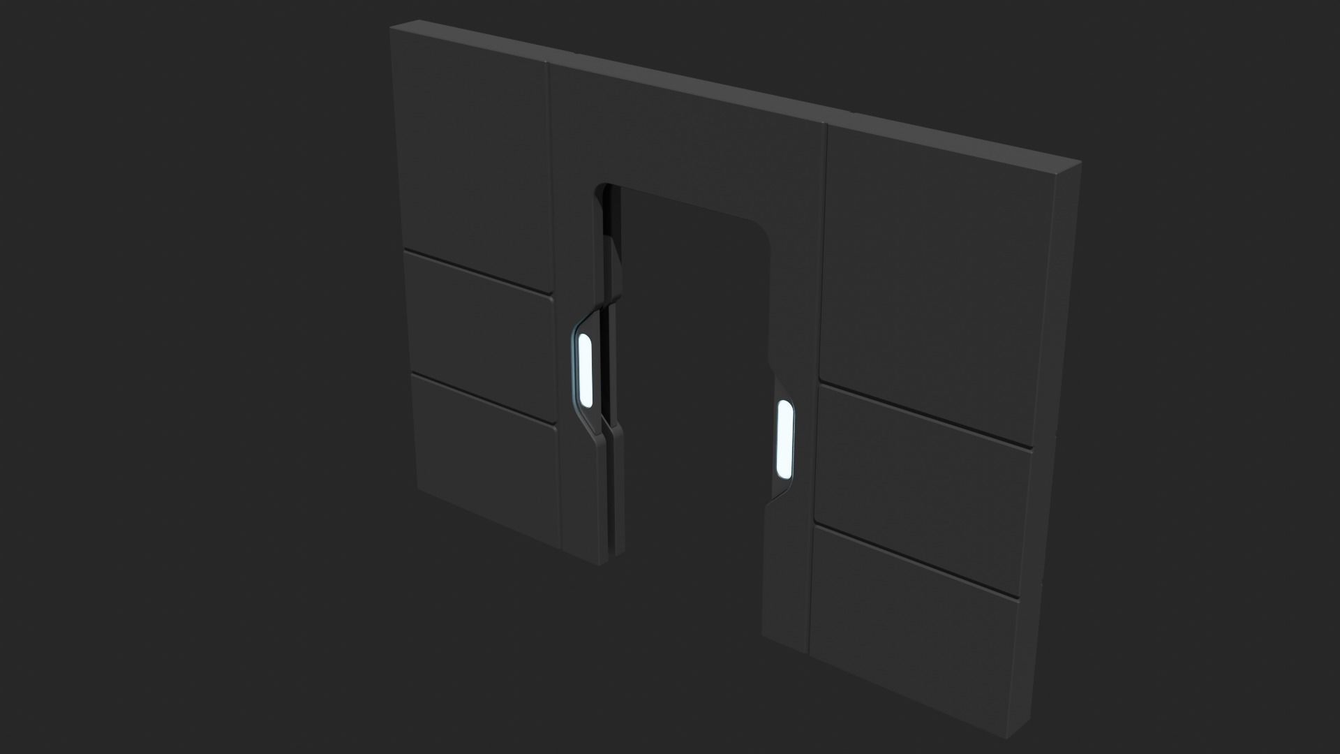 Sci Fi Quarters Kit 1 3D model_22