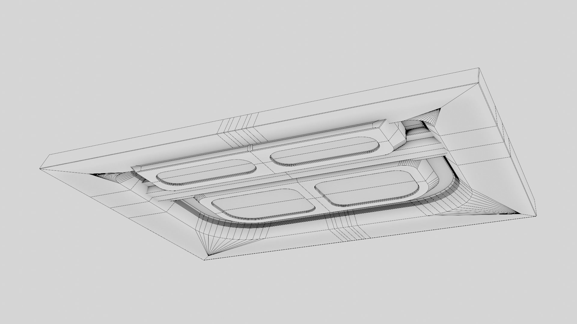 Sci Fi Quarters Kit 1 3D model_9