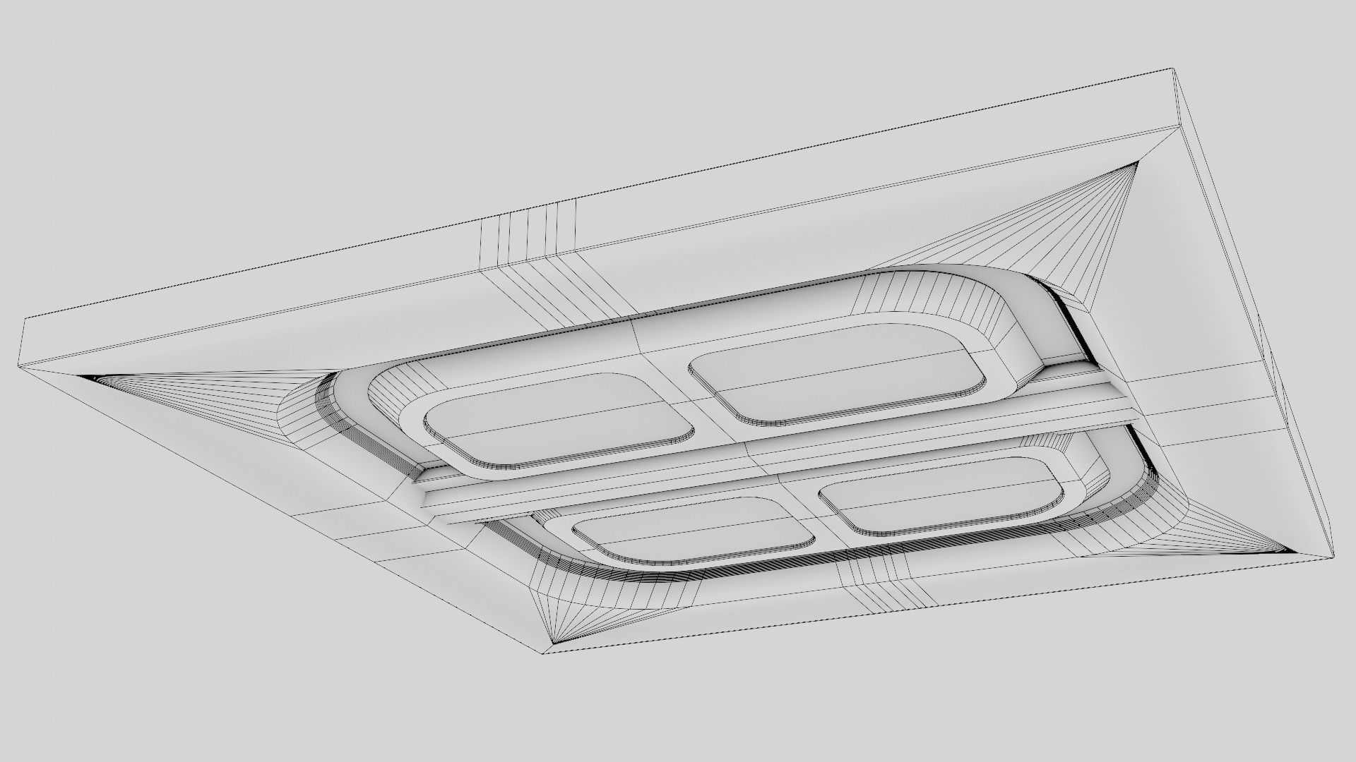 Sci Fi Quarters Kit 1 3D model_7