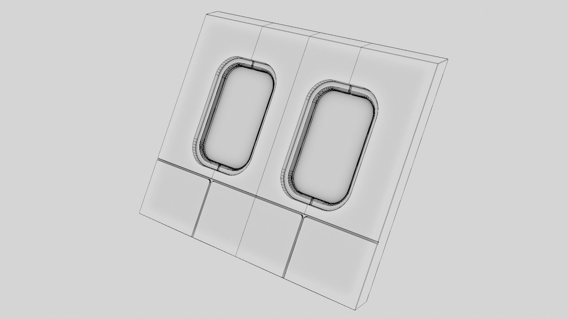 Sci Fi Quarters Kit 1 3D model_47