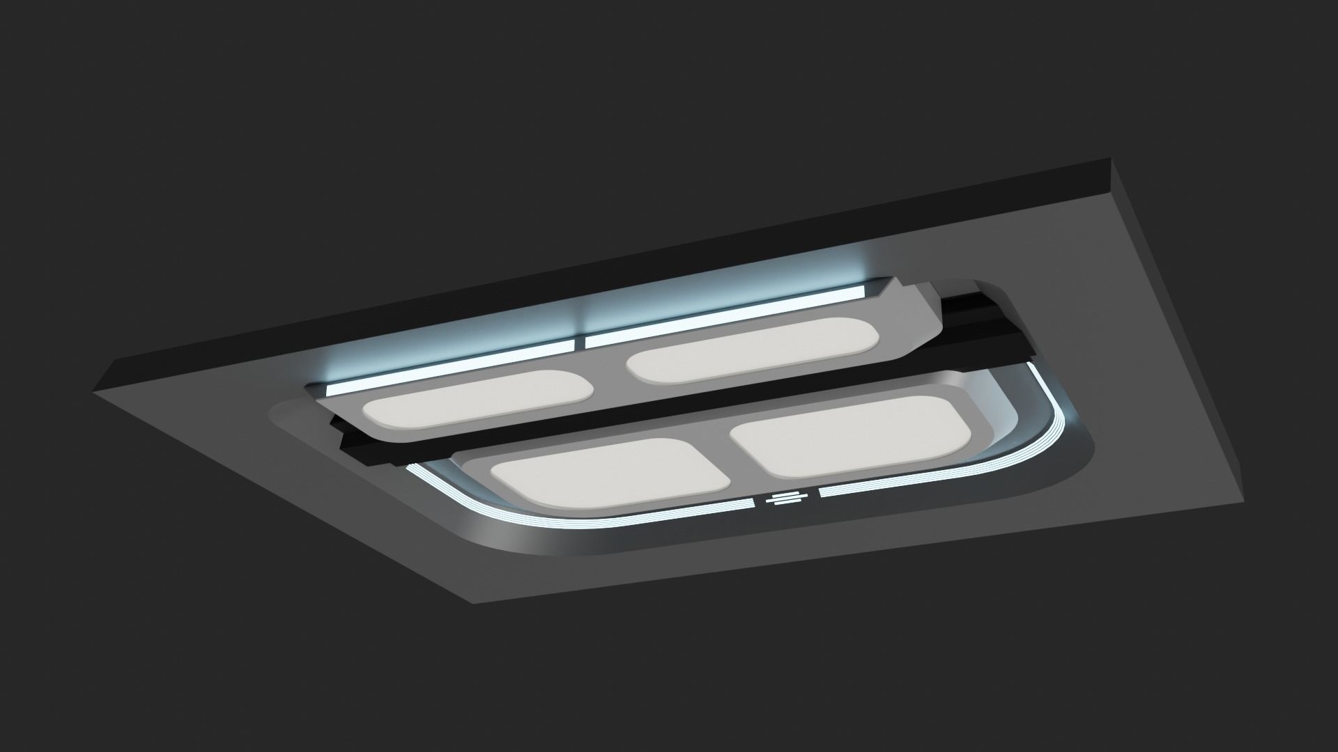 Sci Fi Quarters Kit 1 3D model_8