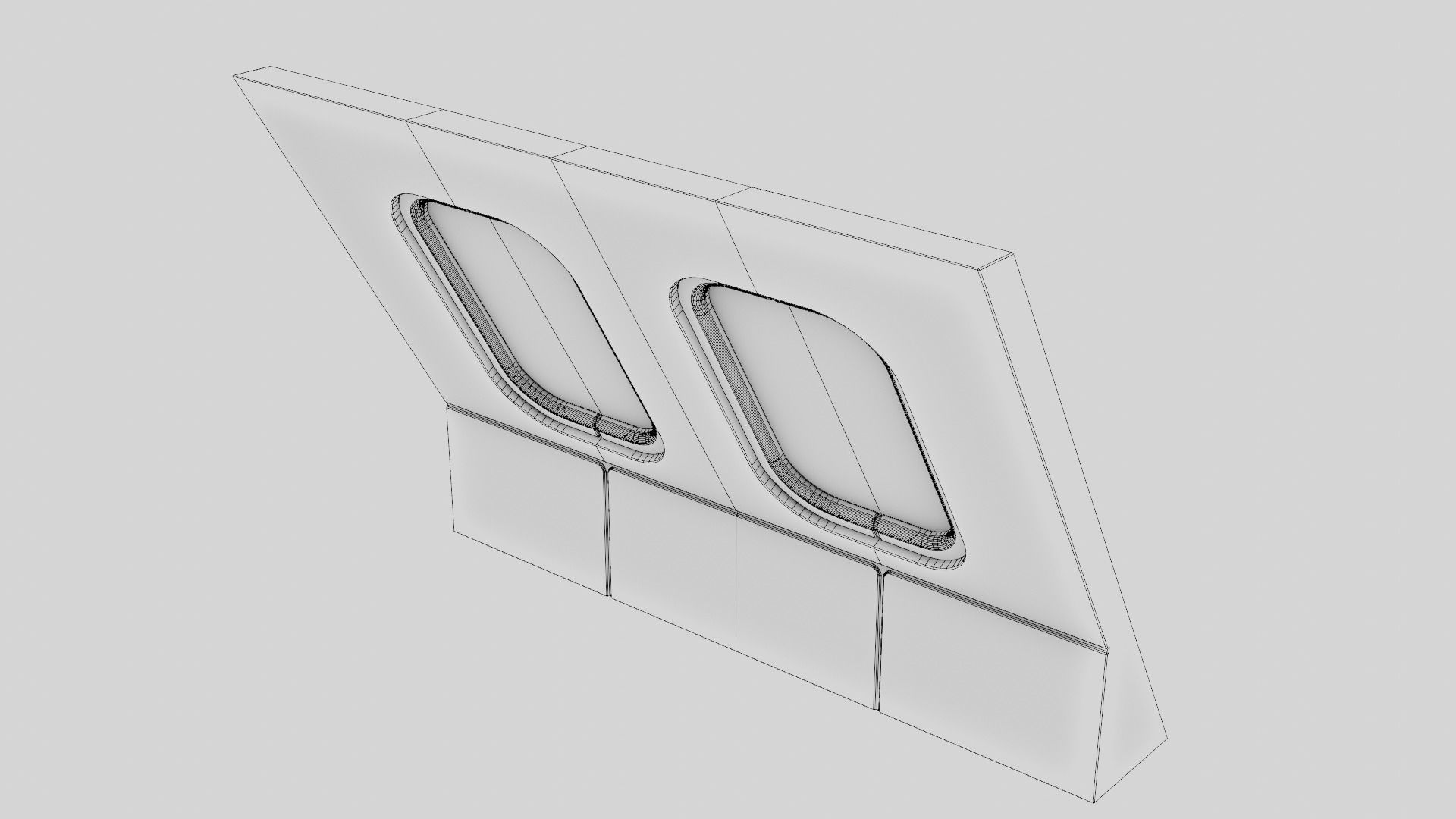 Sci Fi Quarters Kit 1 3D model_37