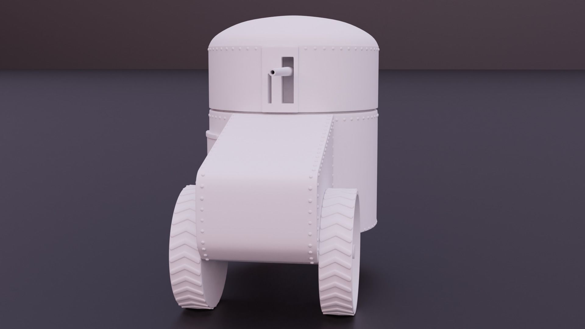 Aubriot Gabet WW1 Tank 3D print model_2