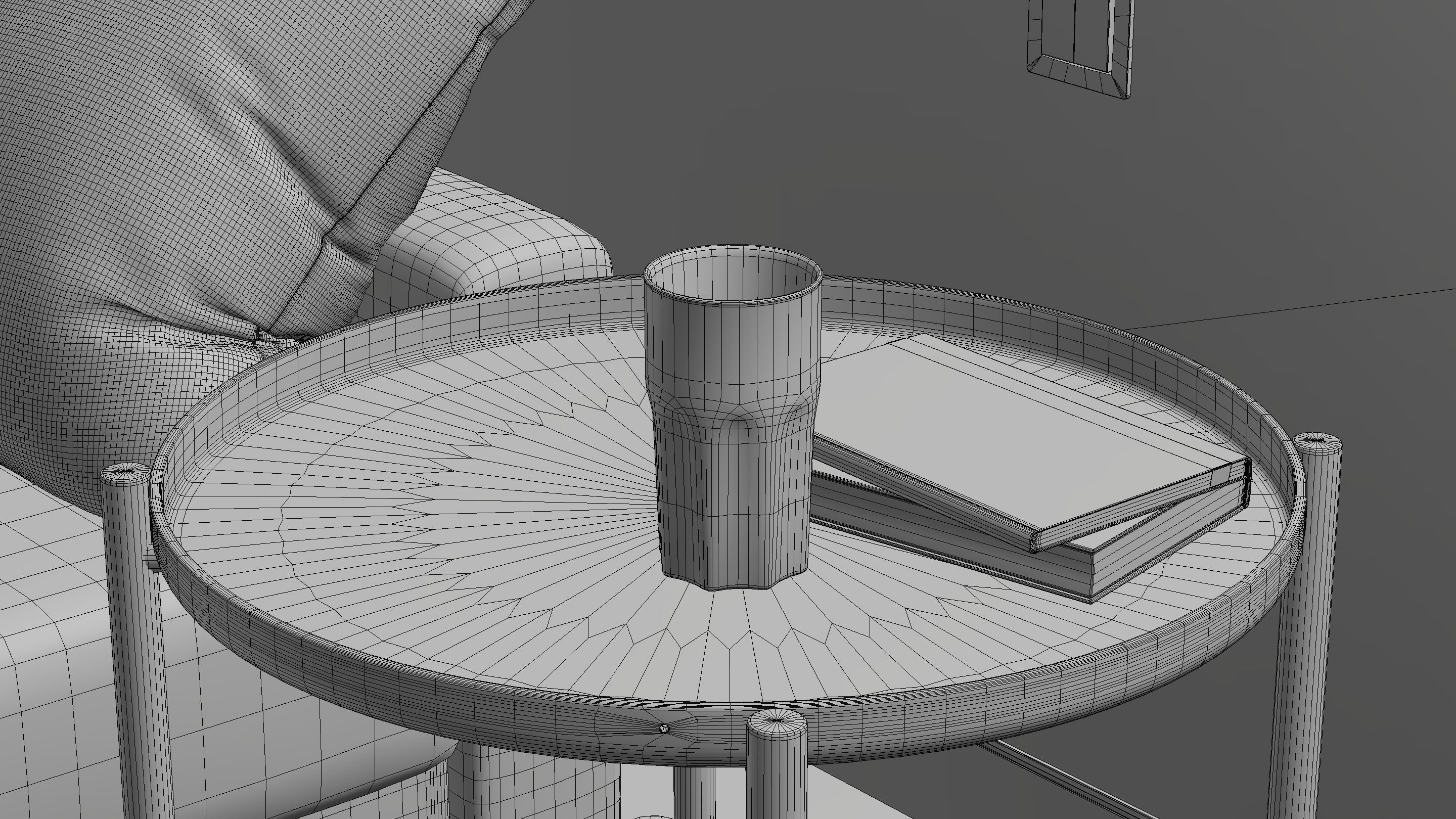Layout Interior 26 sqm 3D model_16