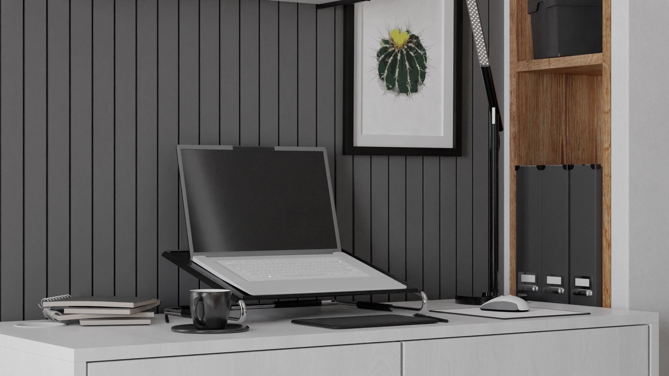 Layout Interior 26 sqm 3D model_4