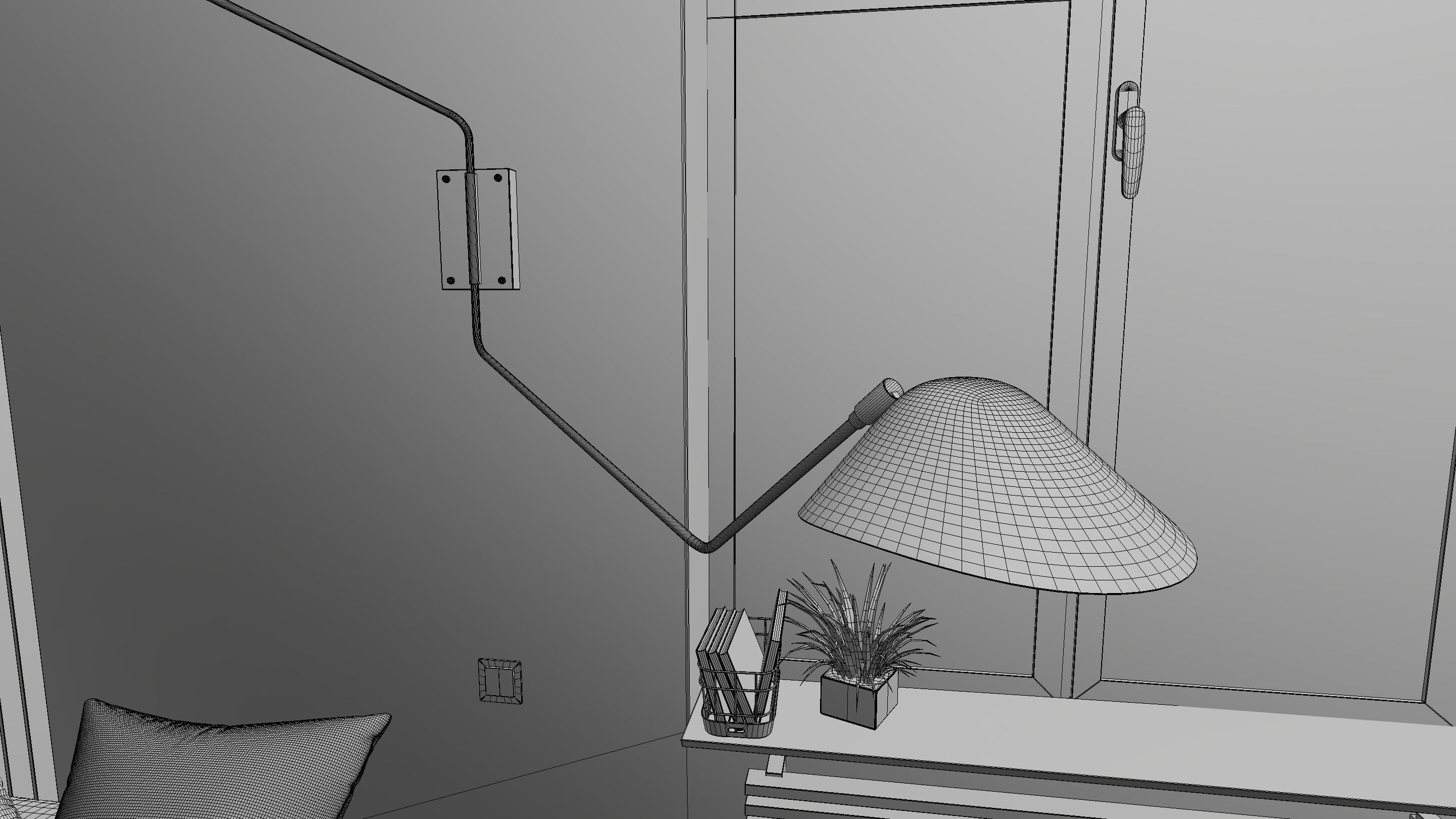 Layout Interior 26 sqm 3D model_28