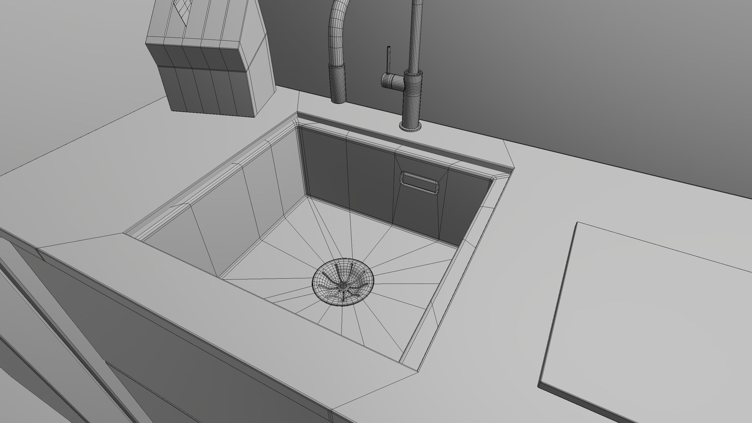 Layout Interior 26 sqm 3D model_35
