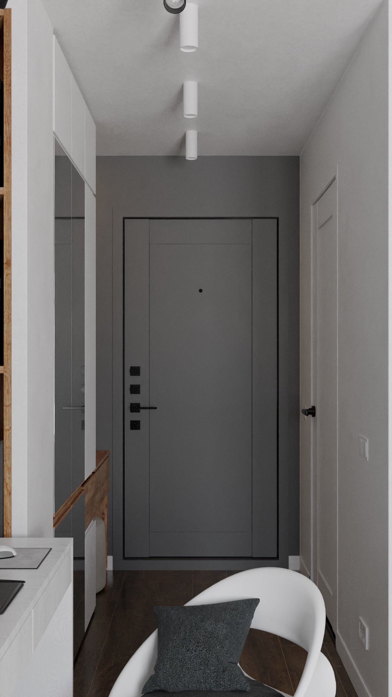 Layout Interior 26 sqm 3D model_6
