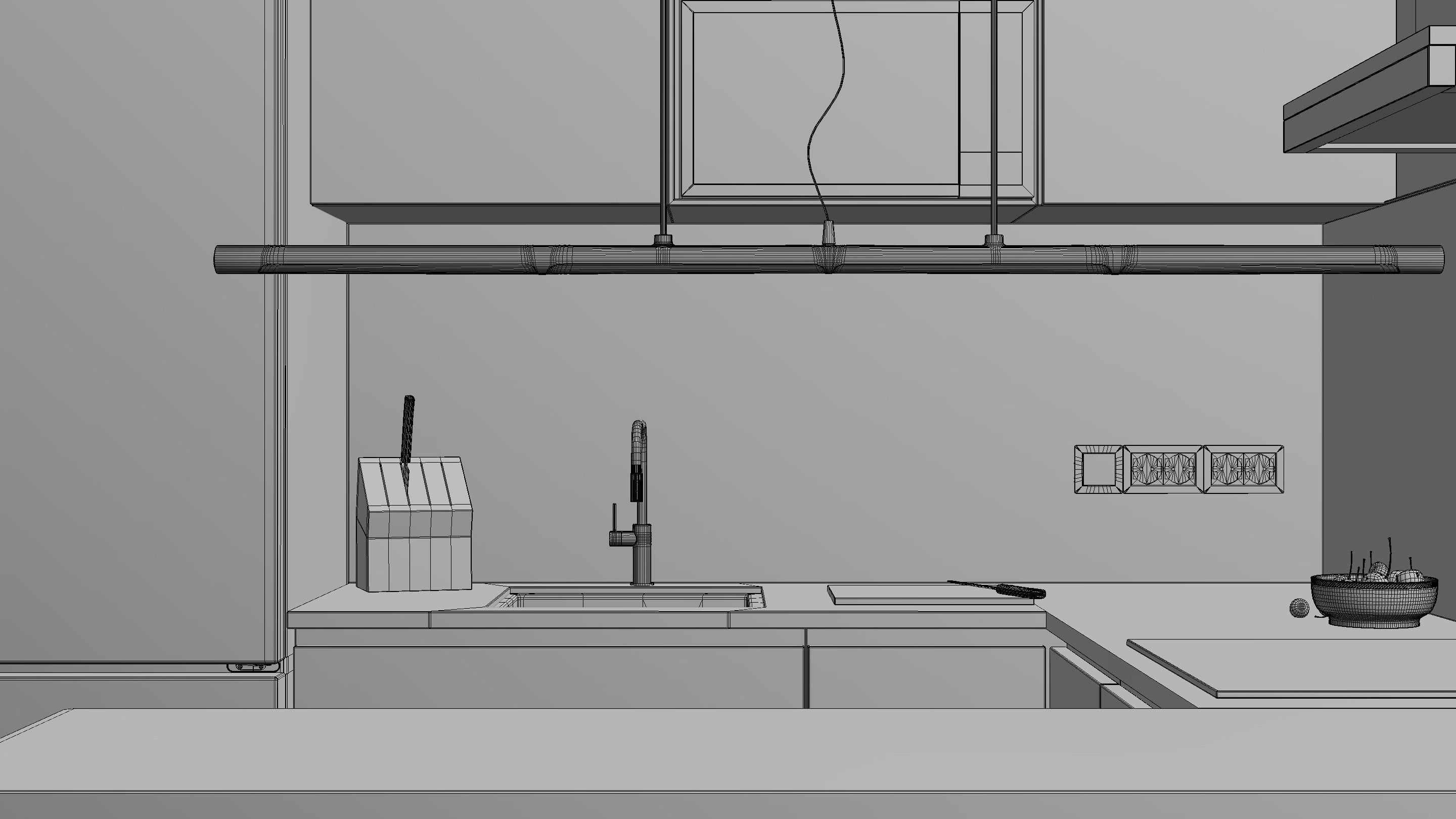 Layout Interior 26 sqm 3D model_22