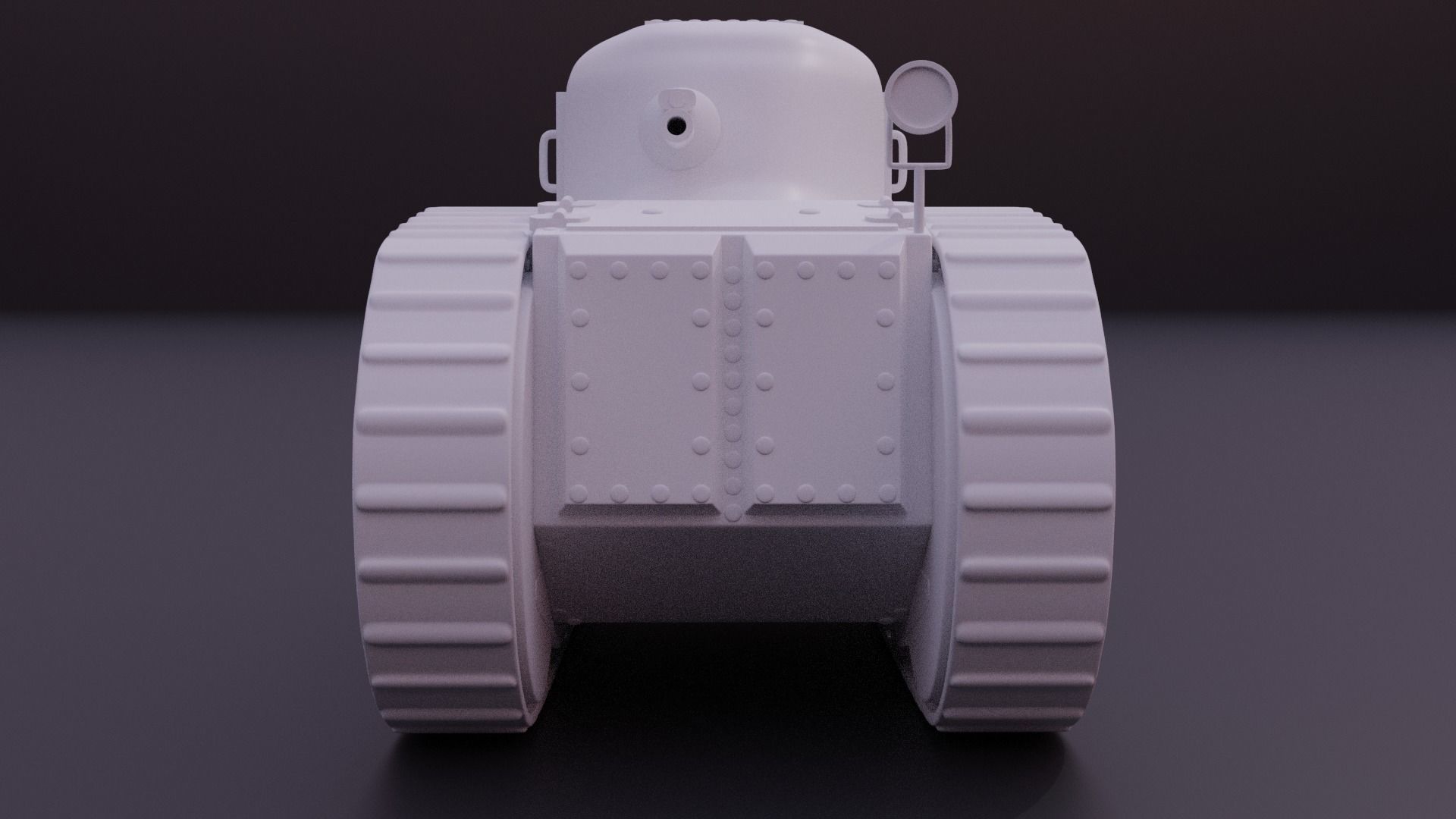Peugeot  WW1 Tank 3D print model_2