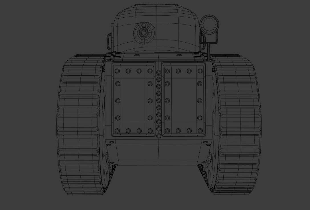 Peugeot  WW1 Tank 3D print model_9