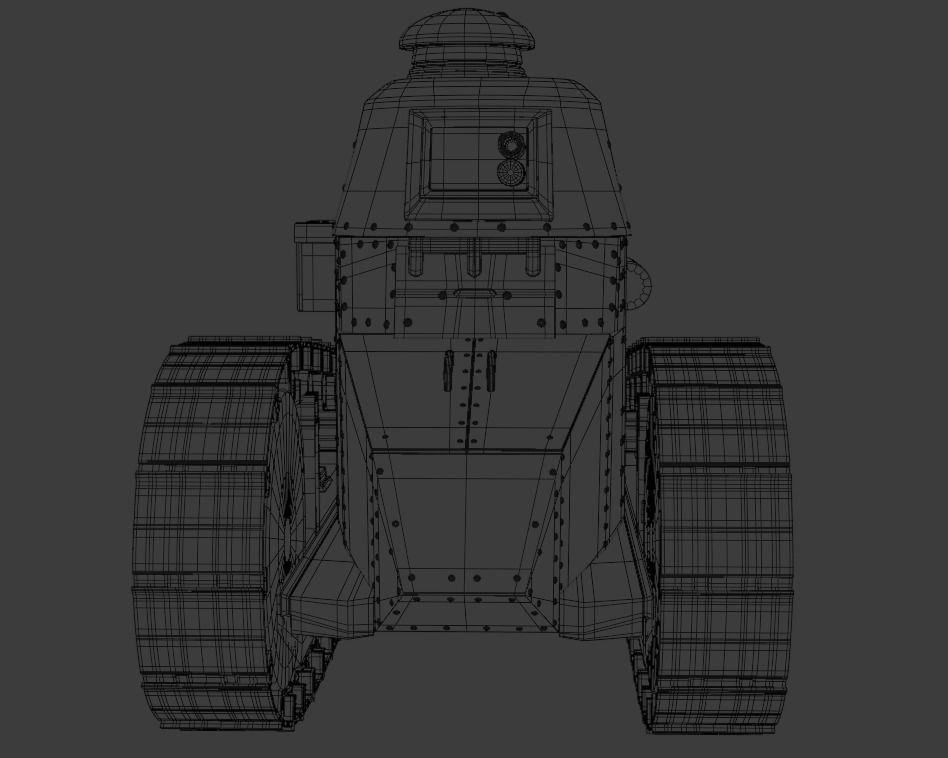 Renault Ft WW1 Tank Free 3D print model_9