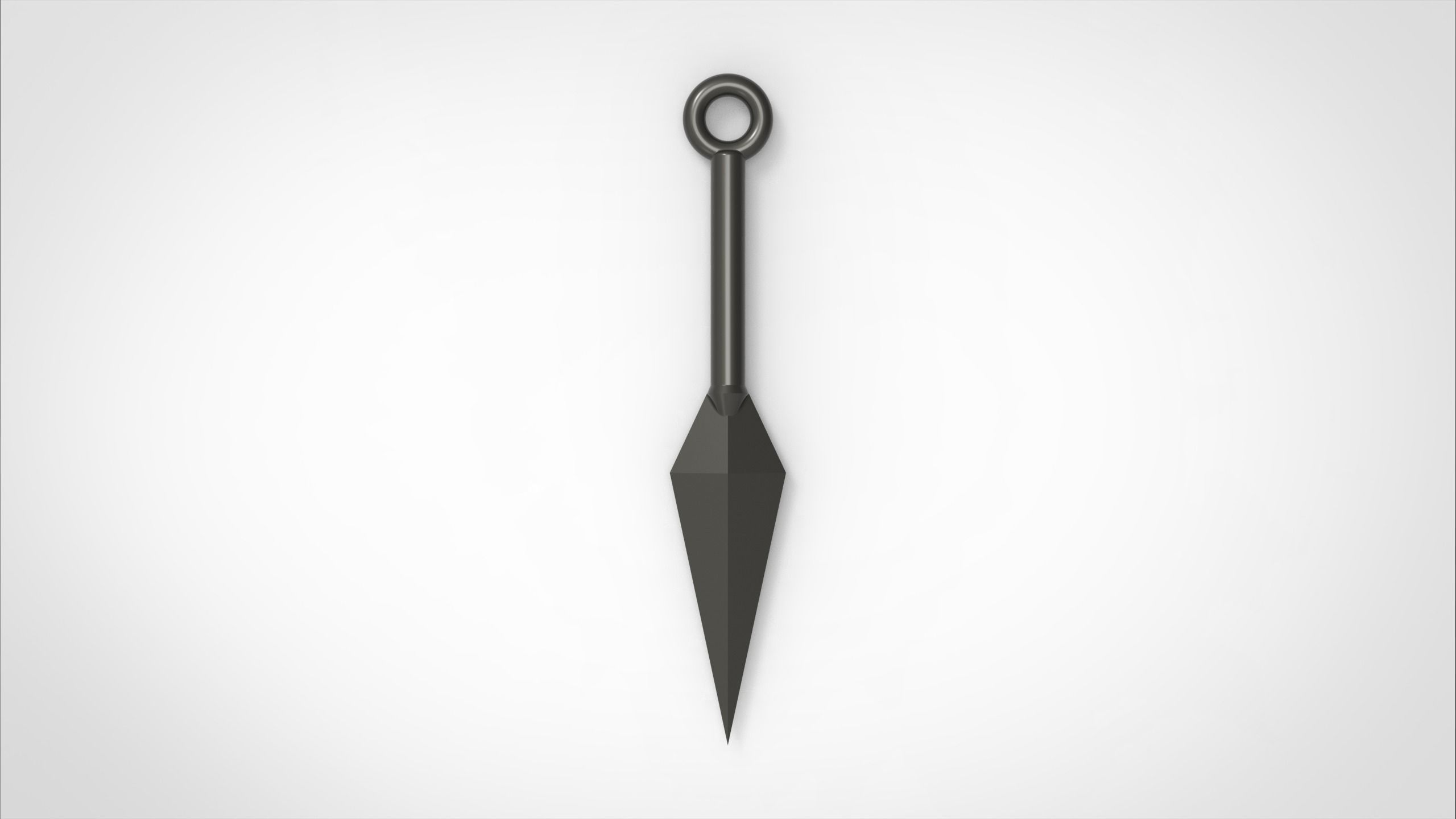 Ninja Kunai 3D print model_2