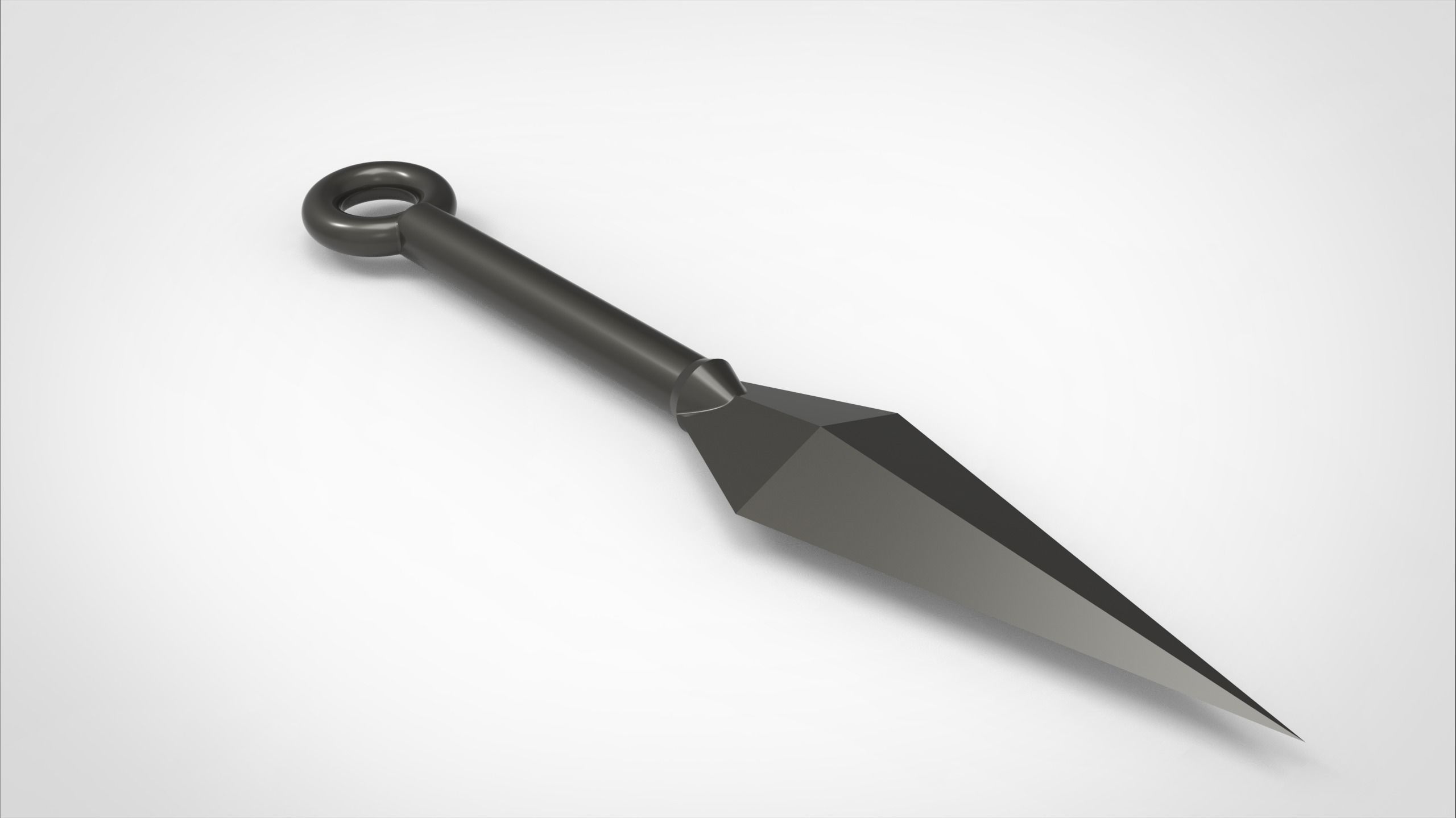 Ninja Kunai 3D print model_3