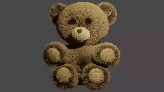 Teddy bear Free 3D model