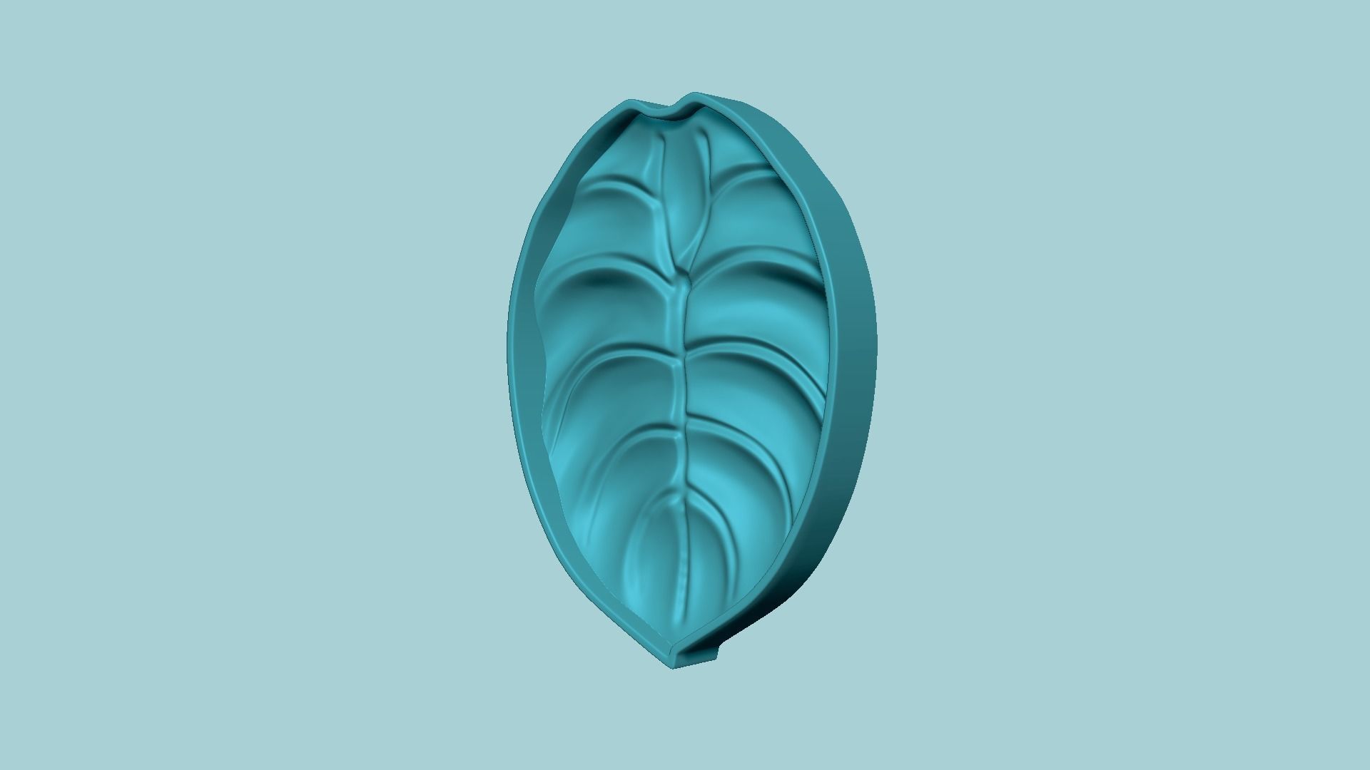 Cuprea Alocasia - Molding Arrangement EVA Foam Craft 3D print model_10
