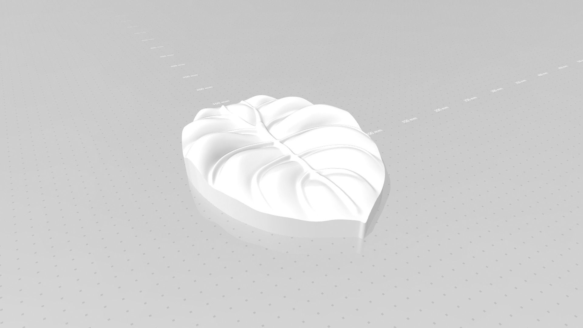 Cuprea Alocasia - Molding Arrangement EVA Foam Craft 3D print model_14